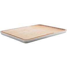 Pebbly Large Bamboo 41 cm Natural Chopping Board