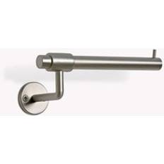 Garden Trading Novello Brushed Nickel Bathroom Toilet Roll Holder