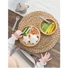 Baby Dinnerware Mamas & Papas Bamboo Weaning Starter Kit 4 Piece