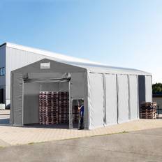 PVC Storage Tents Toolport Storage Tent 8x12m 3.6m Grey