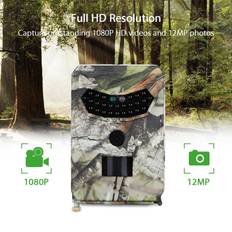 Hunting Gacloz Wildlife Camera Trap 12MP 1080P Hunting Game Cam PIR Night Vision