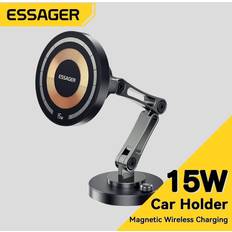 Mobile Device Holders Essager 15W Magnetic Wireless Car Phone Holder