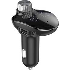 Keshen 3.4A QC3.0 FM Transmitter Bluetooth Receiver
