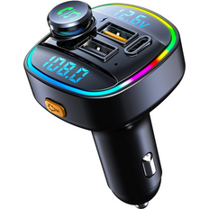 Jojomino Bluetooth Car Radio FM Transmitter MP3 Player