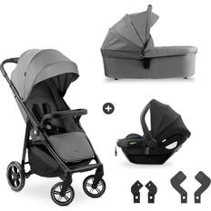 Hauck Liggvagnar Barnvagnar Hauck Shop N Care Trio Set Grå