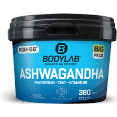 Bodylab24 Ashwagandha Magnesium Zinc Vitamin B6 360 Kapseln