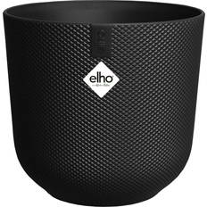 Elho Plastkruka Jazz Ø14Cm Svart