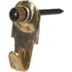 Building Materials Hillman Classic Picture Hangers Value Pack Brass 30 Lbs 25 Piece