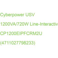 CyberPower CP1200EIPFCRM2U Uninterruptible Power Supply 12 kVA 720 W