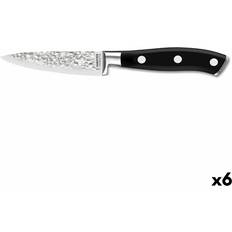 Sabatier Knivar Sabatier Carbon Black Metal Bordskniv Set 6 Enheter