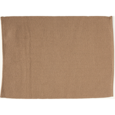 Round Place Mats Søstrene Grene 45 x 32 cm Sand Dækkeserviet (48x)