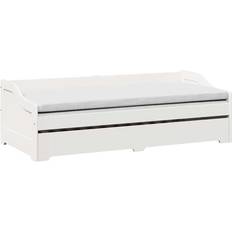 vidaXL Daybed With Trundle Without Mattress Irun 90x200 cm