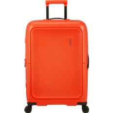 American Tourister Hard Luggage American Tourister DashPop Medium Check-in Tangerine Red
