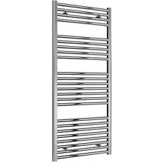 Reina Diva Flat Heated Towel Rail 1400mm h x 600mm w Chrome