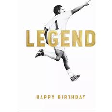 Woodmansterne Football Legend Birthday Card