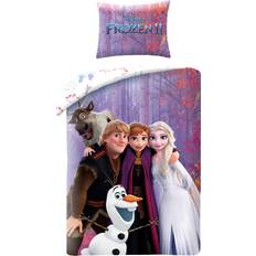 Frozen-Bettbezug Family 140 x 200 cm Baumwolle 70 x 90 cm
