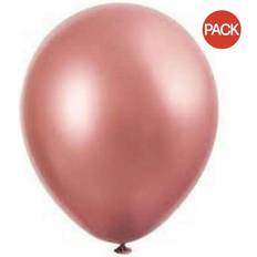 Rose Gold Latex Balloons Globos Latex Balloons Pack Of 100 Rose Gold One Size