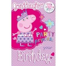 Pink Cards & Invitations Peppa Pig Granddaughter Birthday Card