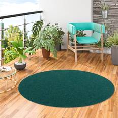 Kunstrasen Snapstyle Kunstrasen Rasenteppich mit Noppen Rund 100 x 100 cm