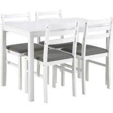 Bordgrupper Actona Alicante Spisebordssæt Hvid 110 x 70 x 74.5 cm Bordgruppe