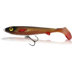 Flatnose Shad Jr Panic Organic With Stinger 15 cm 2-pakning