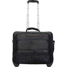 Dermata 2 Roll Business Trolley 42 cm Laptop Compartment Black
