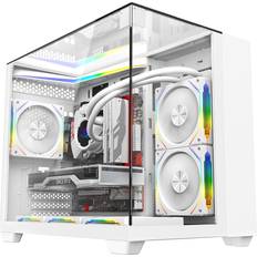 CiT Eclipse Black MicroATX PC Gaming Case