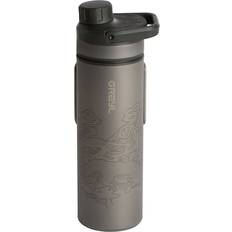 Water Purification Grayl UltraPress Titanium Filter and Purifier Bottle 16.9oz Covert Black