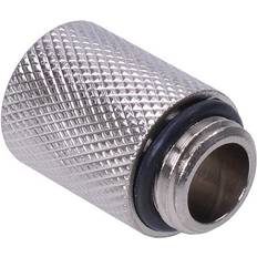 Aquatuning ANF Extension G1/4 to G1/4 25mm Knurled Silver Nickel-Plated