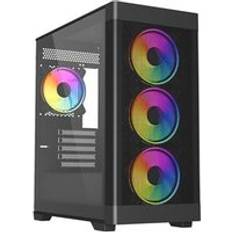 Vida Zephyr V2 Black ARGB Gaming Case
