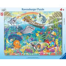 Puslespil Ravensburger Rammepuslespil Havvenner 48 Brikker