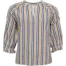 Costamani Addie Shirt Royal/Sand Stripe