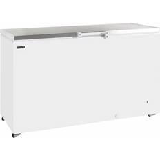 Top Chest Freezers Tefcold GM500SS Solid Lid Chest Freezer Frozen Storage Stainless Steel
