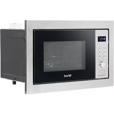Microwave Ovens Loops 900W Integrated Microwave & Grill 25L Wall Mounted 595 x 385 x 370 mm Stainless Steel