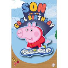 Movies Cards & Invitations Peppa Pig Son Birthday Card