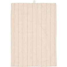 Randiga Kökshanddukar Ib Laursen Geschirrtuch Tilde mit Streifen 50 x 70 cm Braun Küchenhandtuch Braun, Natur (70x70cm)