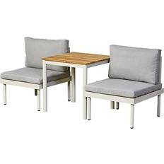 Aluminium Loungesæt Pesaro - Sandy Grey Loungesæt