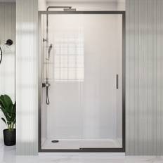 Shower Door Pavo 1200mm Gunmetal Grey Sliding Shower Door 8mm Glass