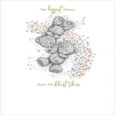 Plastic Cards & Invitations Me to You Biggest Storms Leave The Bluest Skies Greetings Card