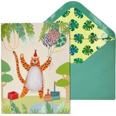 Tarjetas & Invitaciones Tiger Birthday Card