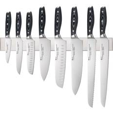 8 Piece Knife Set and Magnetic Stainless Steel Rack
