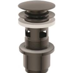 Ideal Standard Lux Push Bottom-Ventil Med Bräddavlopp