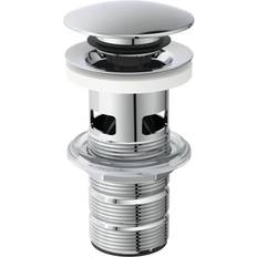 Bottom Valves Ideal Standard Chrome 1 1/4 Slotted Basin Clicker Waste E1482A