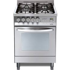 60cm - Stainless Steel Cookers Lofra P66GV-C 60cm Freestanding Gas Cooker Stainless Steel
