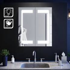 Elegant LED Mirror Cabinet with Lights 600 x 700 mm