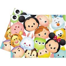 Tischdekoration Disney Tsum Tsum Party-Tischdecke aus Kunststoff One Size schwarz