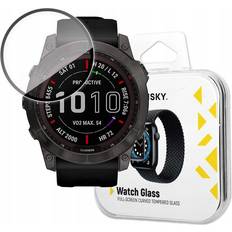 Skärmskydd Wozinsky Hybrydowe Szkło Hartowane Wytrzymałe Do Garmin Fenix 7 Czarny