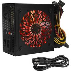Greenzech 650W PSU PC Power Supply ATX Power Supply Unit 120mm Fan SATA
