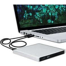 External DVD CD ROM Disc Burner Combo Drive Reader