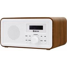 Snooze Radioapparater Denver DAB-30DW Dark Wood Mono